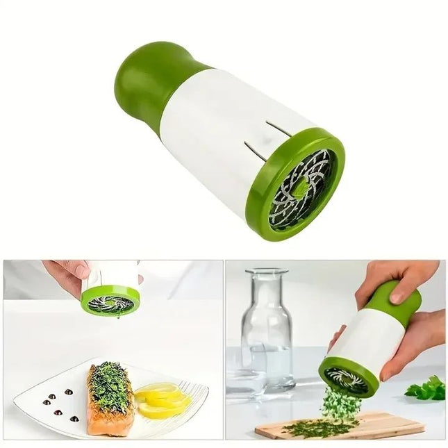 Manual Herbs Grinder & Chopper – Stainless steel hand crusher for coriander, mint, and all herbs. Durable, multifunctional, and easy to use.