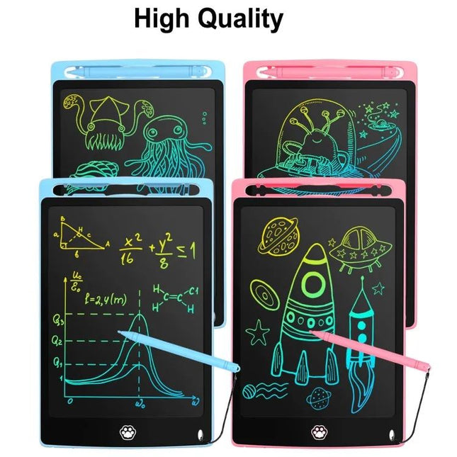 8.5 inch Multicolor Display LCD Drawing Writing Tablet for Kids & Adults with Pen | Eraseable Colorful E-writer Digital Memo Pad