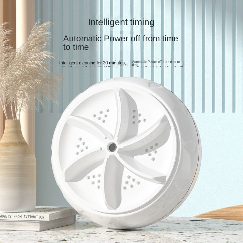 2025 Portable Mini Ultrasonic Washing Machine – USB, Turbo Clean.